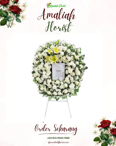 Krans Bunga Duka Rowocacing